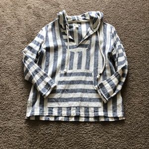 Nautical lightweight hooded sweater ⚓️